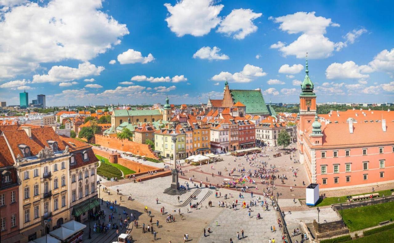 Warsaw Downtown View 3 Rooms 60M2+ Free Garage 2Km Old Town Metro 9Min Tram Exterior foto
