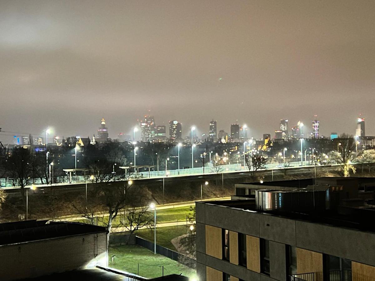 Warsaw Downtown View 3 Rooms 60M2+ Free Garage 2Km Old Town Metro 9Min Tram Exterior foto