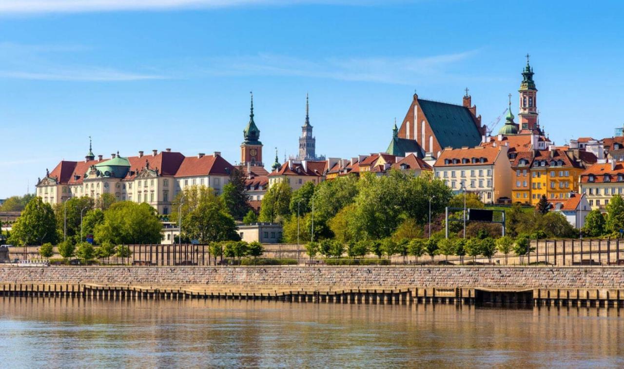Warsaw Downtown View 3 Rooms 60M2+ Free Garage 2Km Old Town Metro 9Min Tram Exterior foto